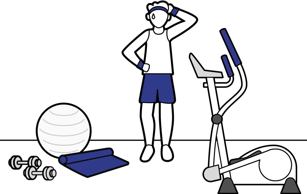 Fitness clutter